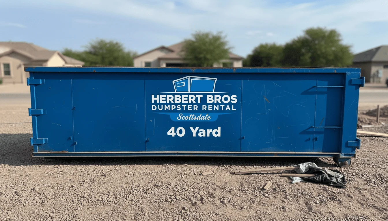 40-Yard Dumpster Rental Scottsdale-img