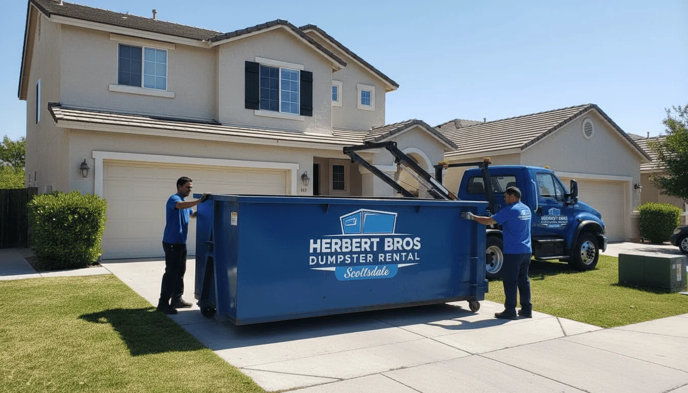 Residential Dumpster Rental Scottsdale AZ-img